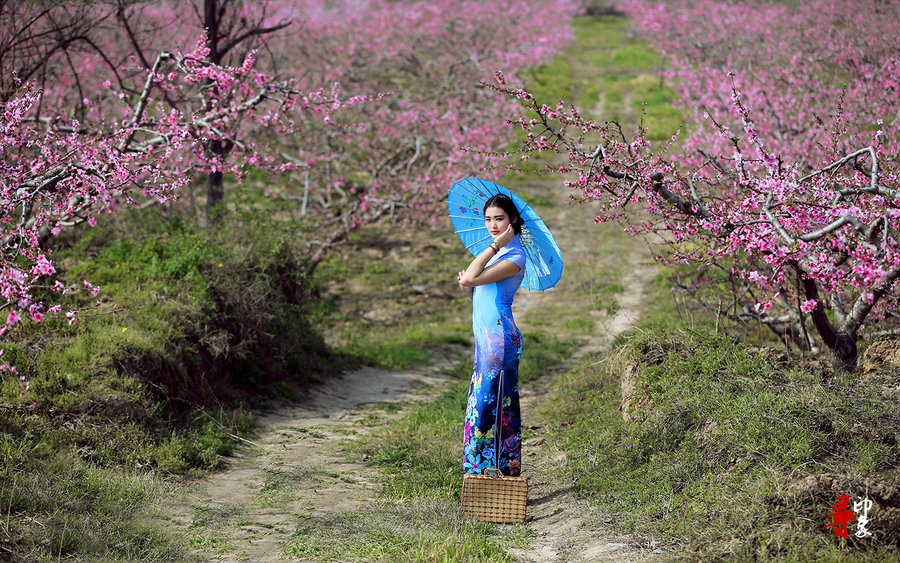 【桃花摄影图片】人像摄影_太平洋电脑网摄影部落