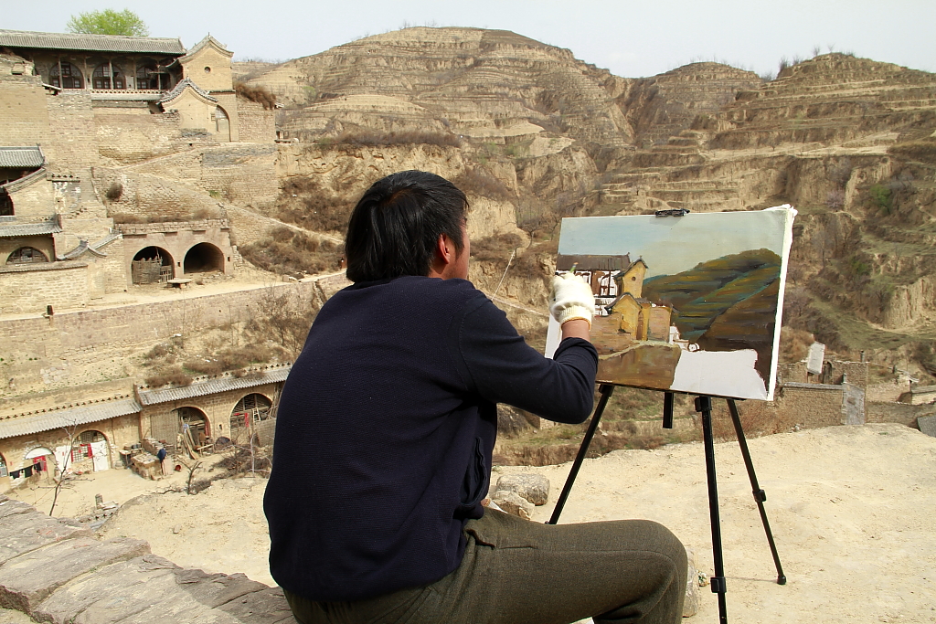 【写生人物摄影图片】山西临县李家山纪实摄影_大山