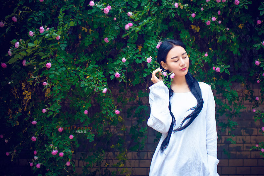 【五月的蔷薇摄影图片】李庄街人像摄影