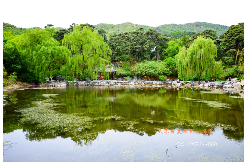 【香山公园最美丽的地方"静翠湖"摄影图片】北京风光摄影_天高云淡