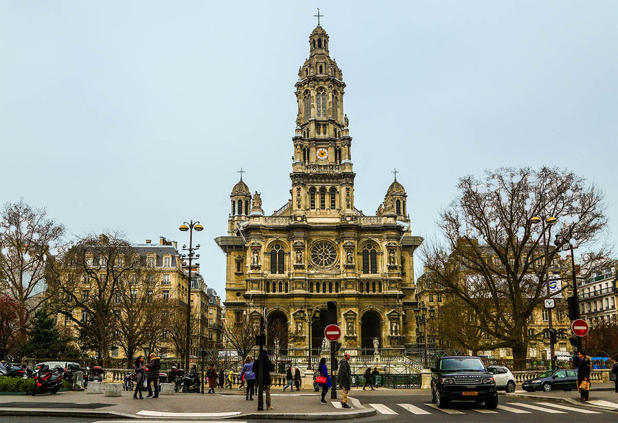 【法国巴黎教堂摄影图片】风光旅游摄影