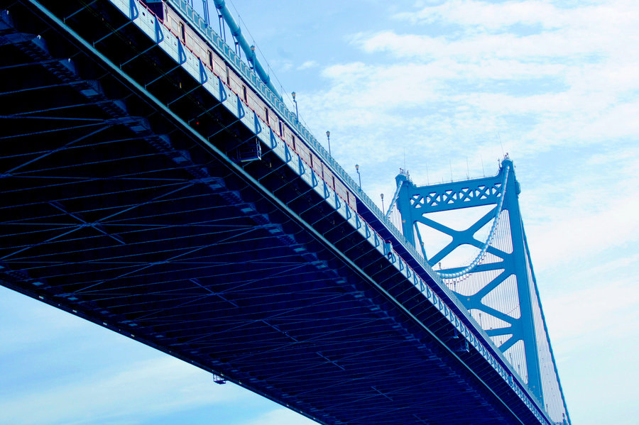 【费城的桥摄影图片】费城风光旅游摄影