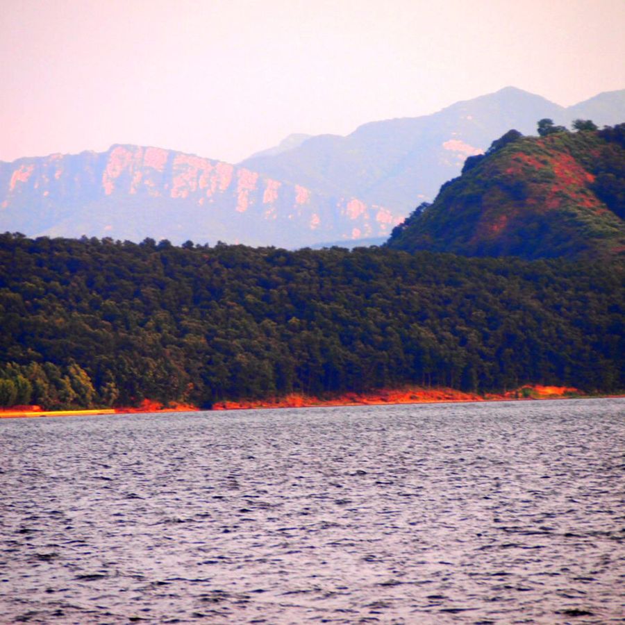 河南舞钢石漫滩国家水利风景区风光剪影