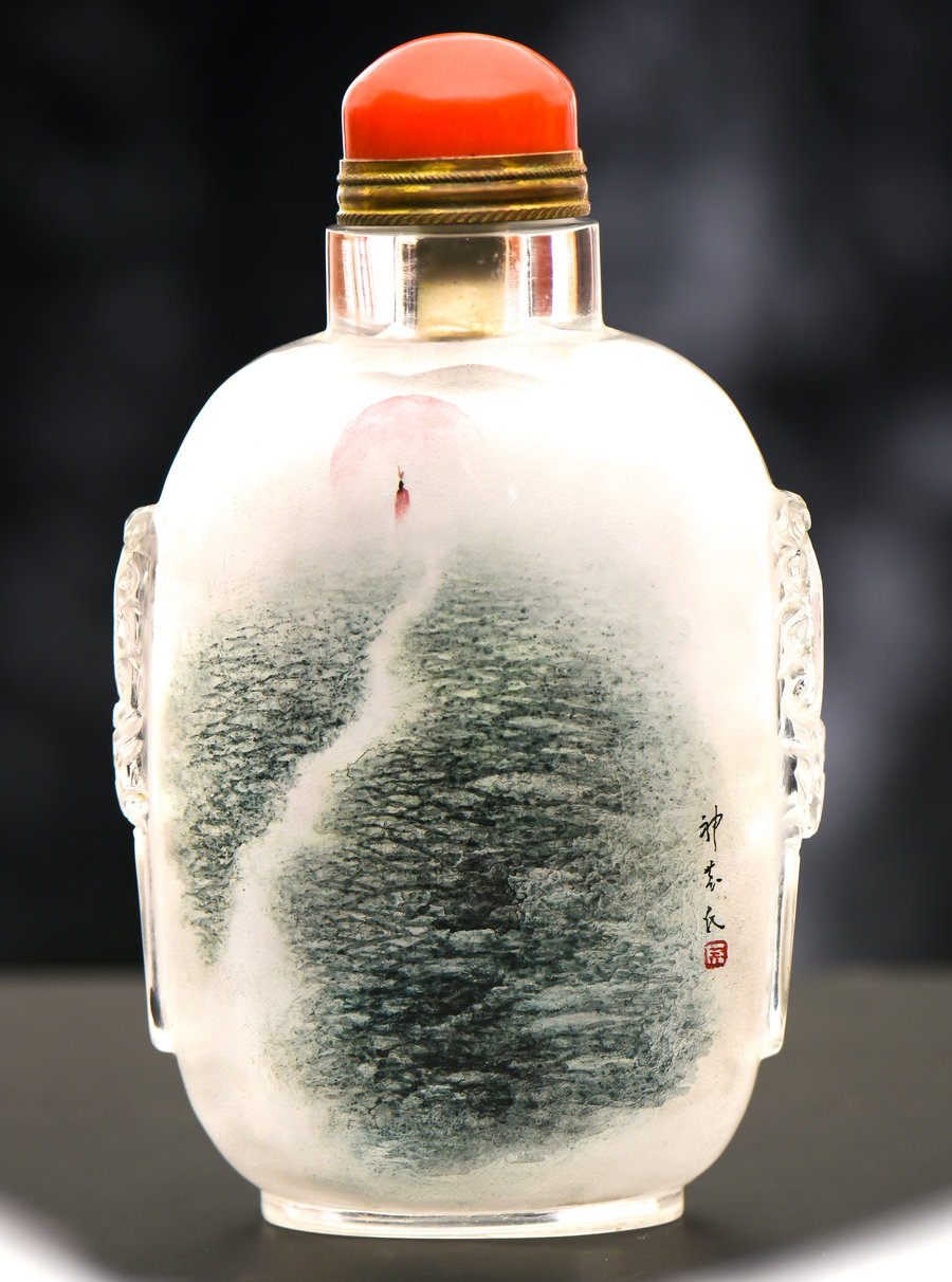 【内画鼻烟壶 三皇五帝摄影图片】生活摄影