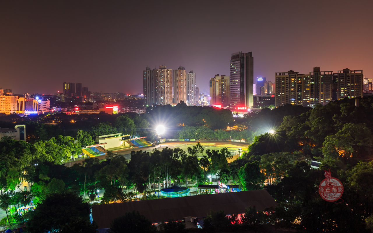 【莞城夜景摄影图片】东莞科学馆风光摄影_锋芒摄影_太平洋电脑网摄影