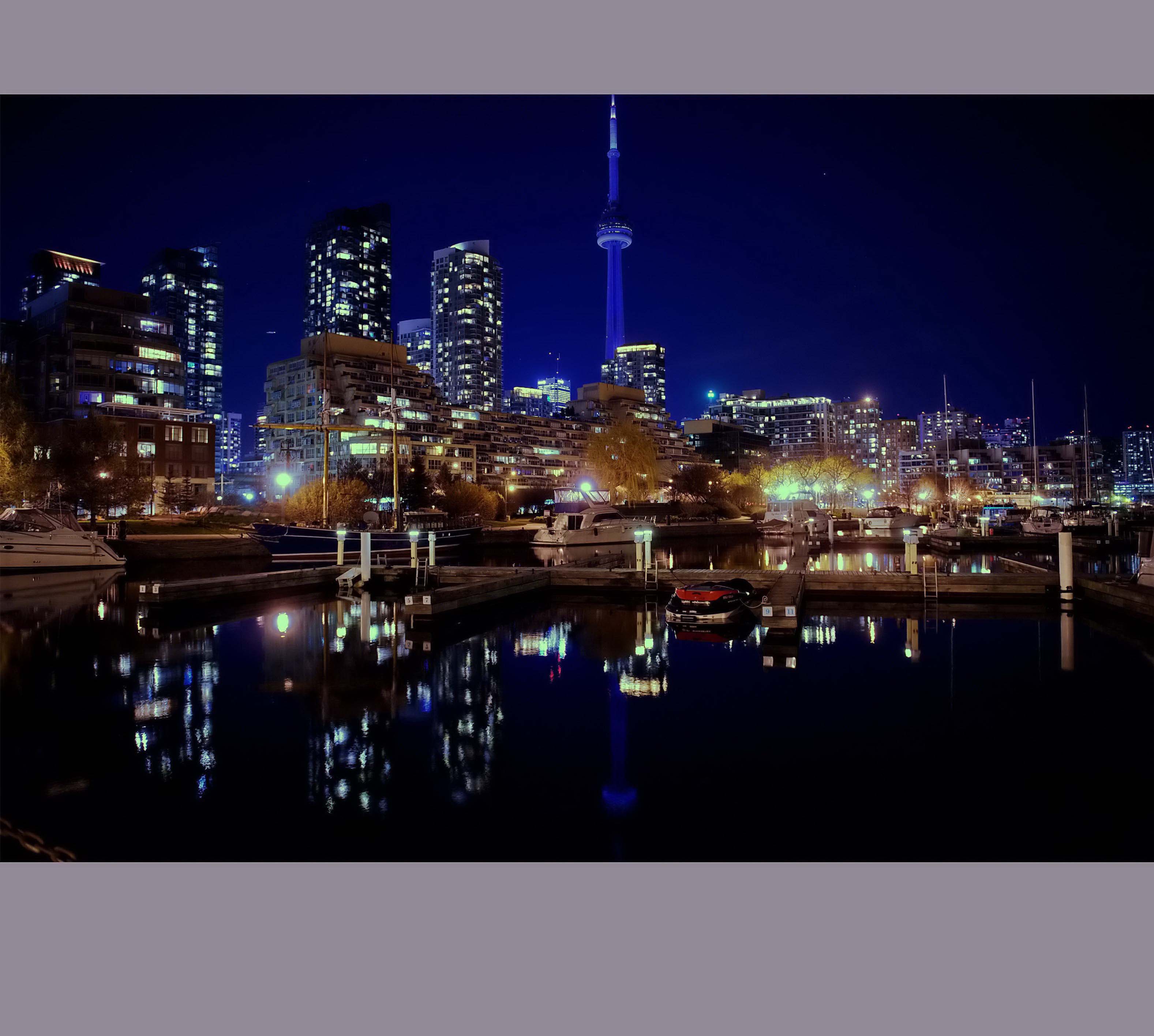 【加拿大风光】多伦多城市夜景 Spectacular Night Views of Toronto_哔哩哔哩 (゜-゜)つロ 干杯~-bilibili