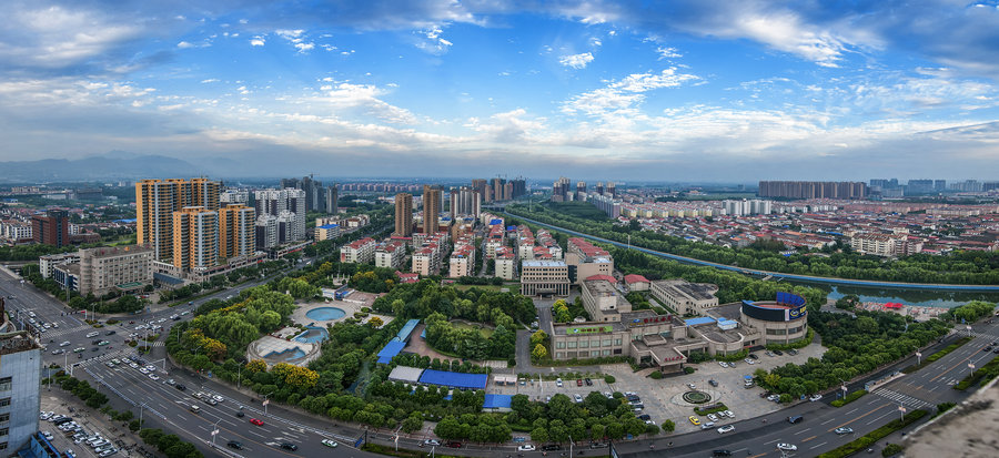 【愚公故里 城市风光摄影图片】河南济源市风