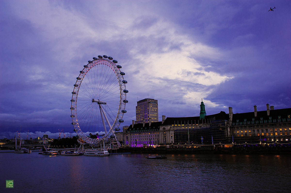 英国伦敦著名建筑塔桥夜景壁纸-壁纸图片大全