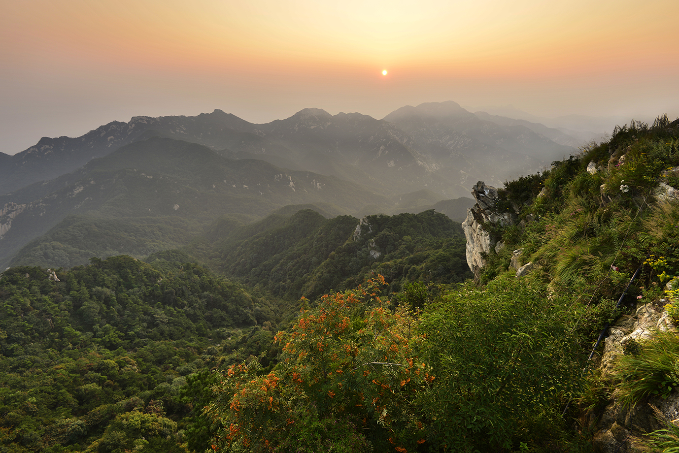 山东蒙阴,沂南,泰安景色