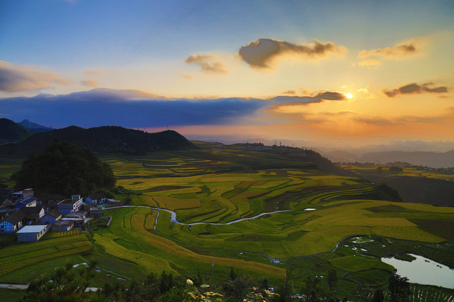 高坡梯田