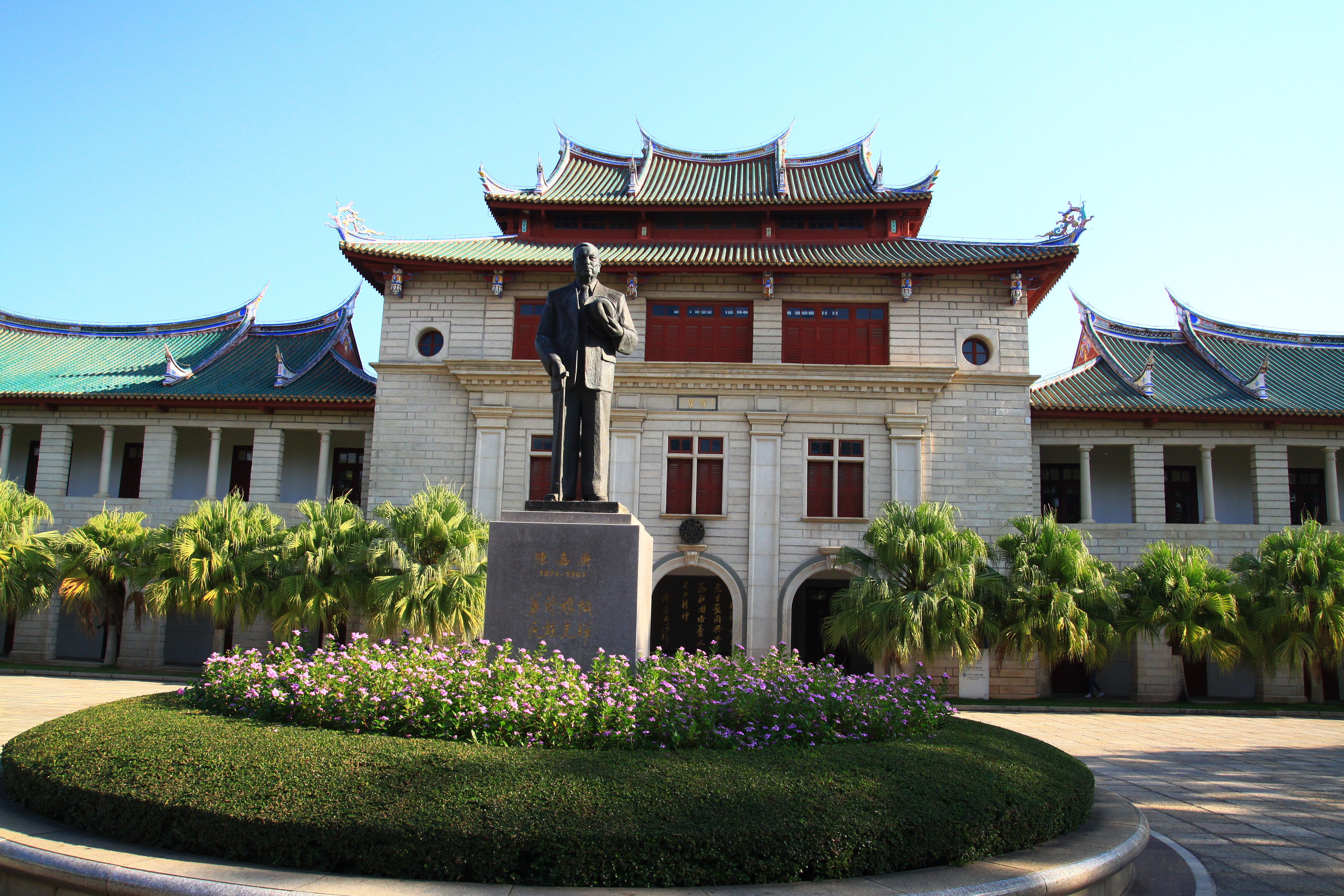 【厦大校园摄影图片】厦门大学校区国内摄影_华灯初上