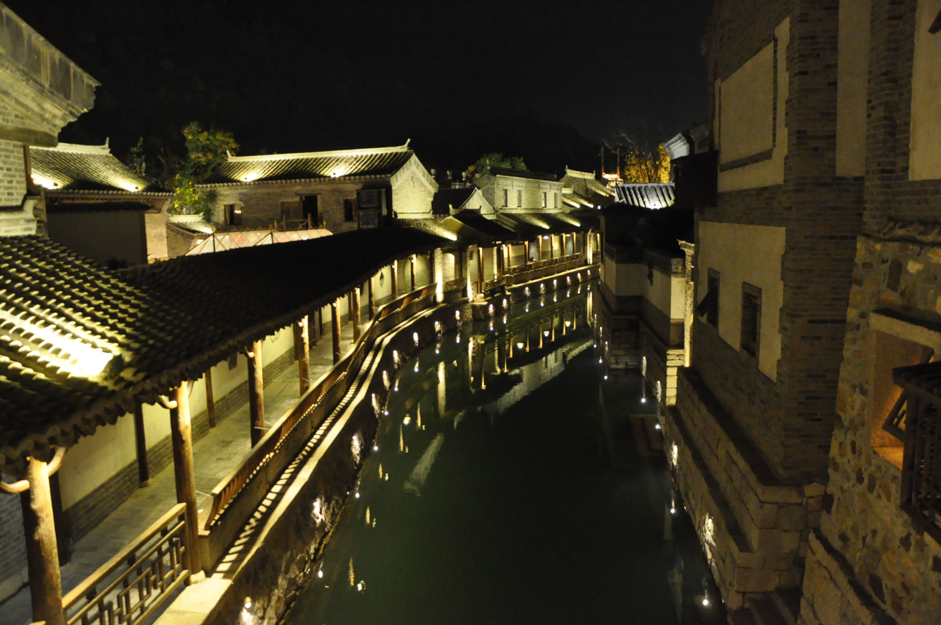 北京古北水镇夜景