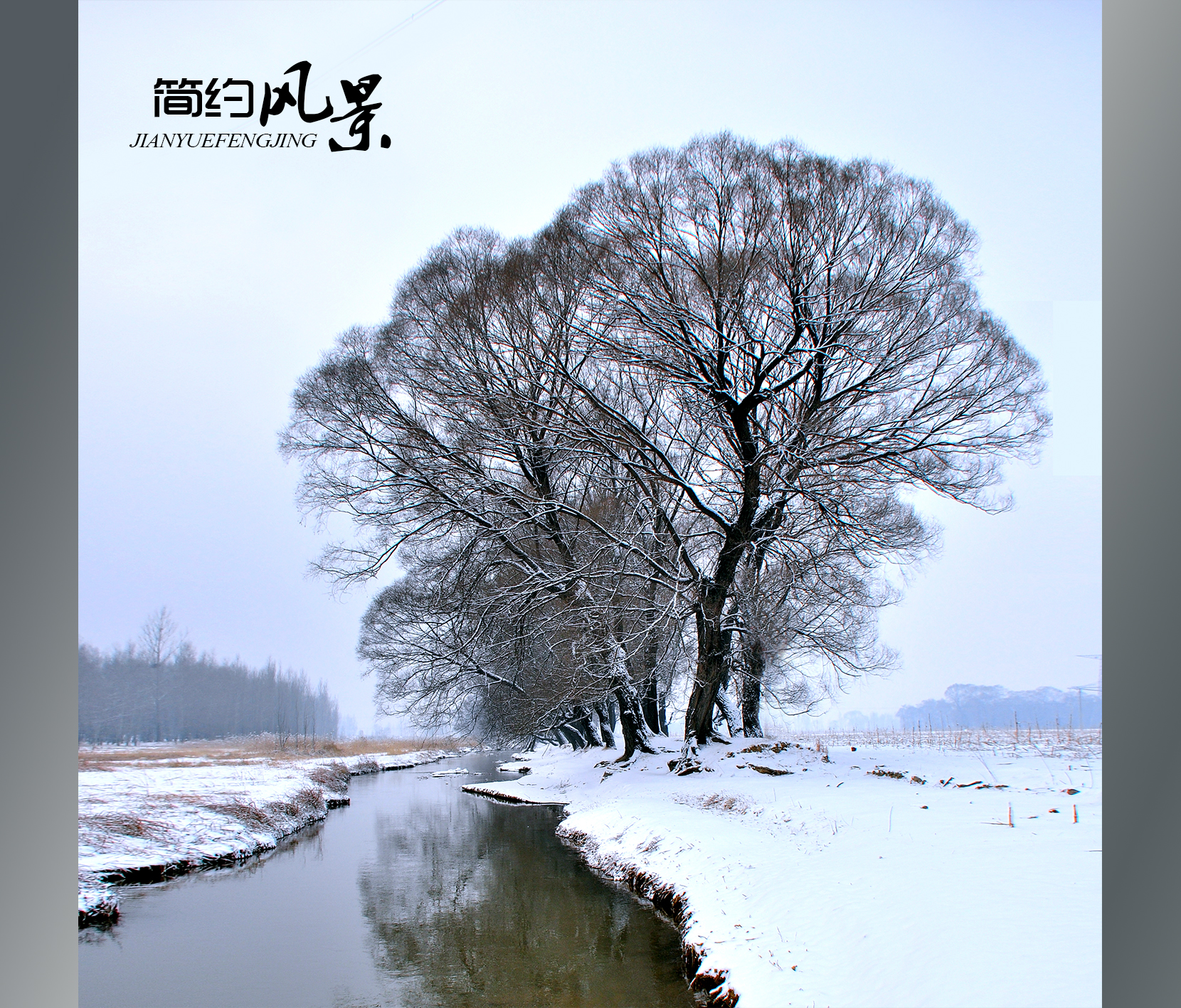 春夏秋冬——一组简约风景