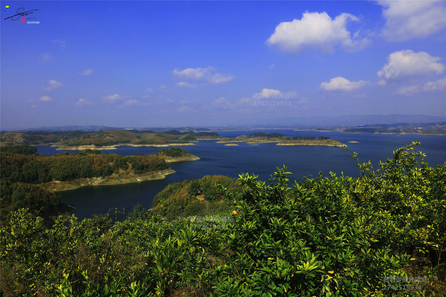 深秋碧空醉美千岛画廊