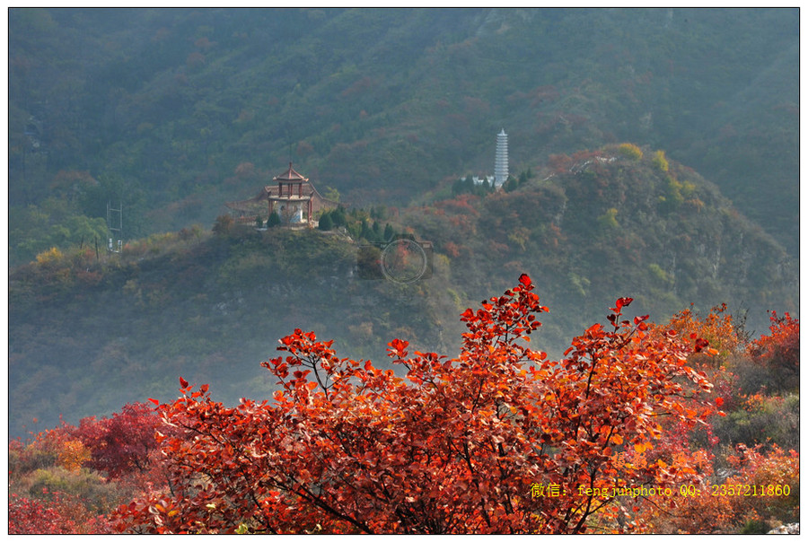 北京房山的红叶岭——坡峰岭