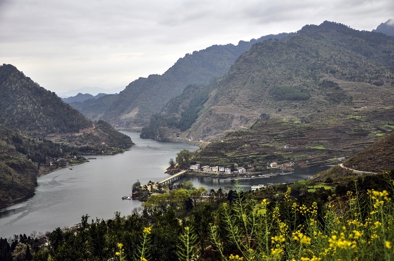 美丽的酉水河