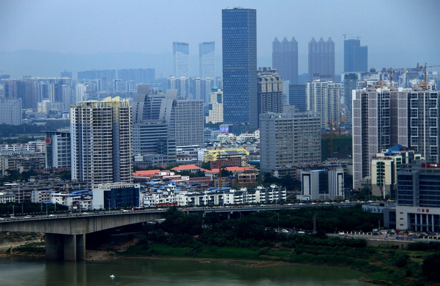 30楼鸟看南宁城景