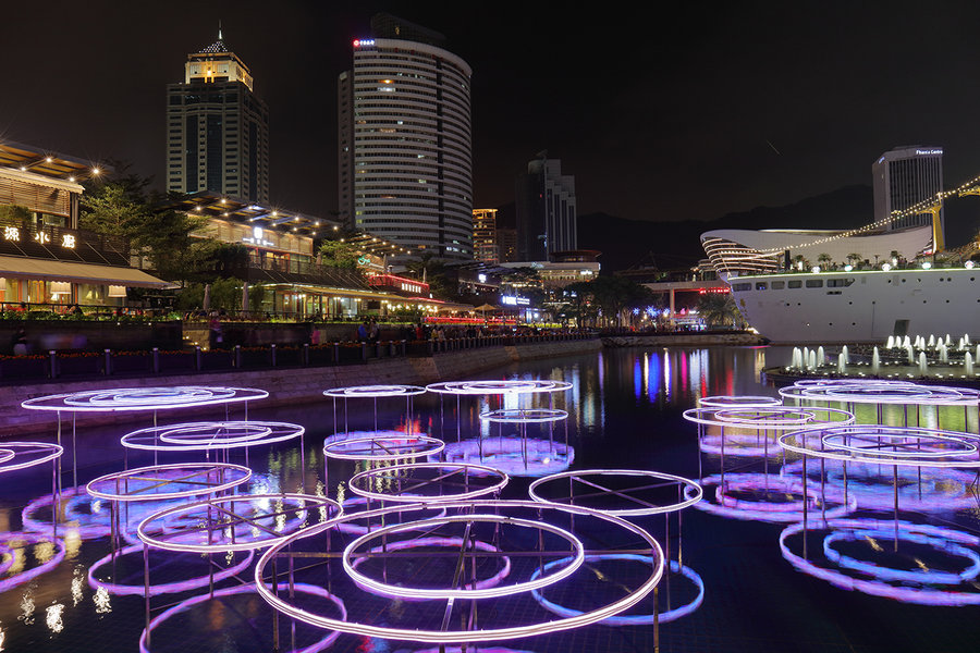 深圳海上世界夜景