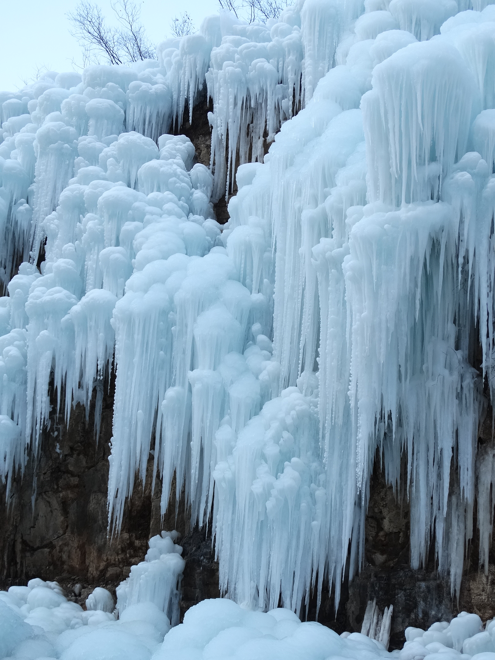 虎峪自然风景区首次冬日对外开放 这里冰瀑奇观值得一看|虎峪|冰瀑_新浪新闻