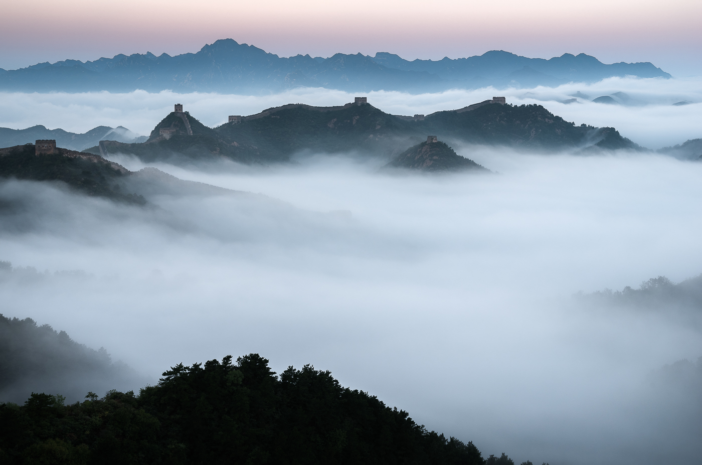 金山岭云海
