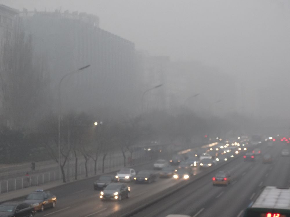 北京雾霾严重
