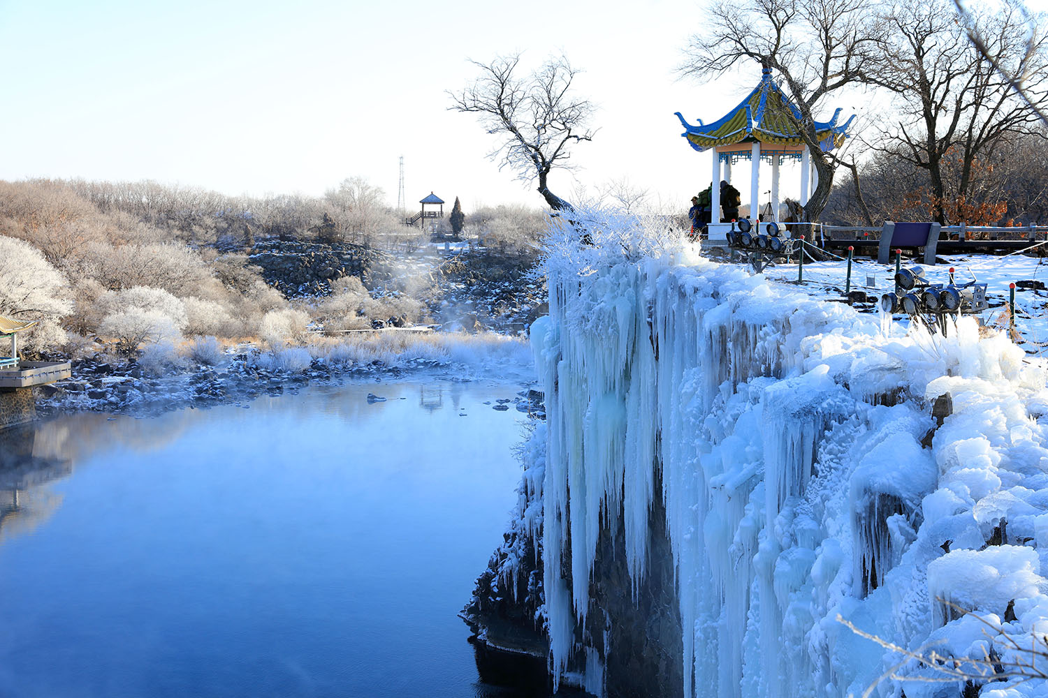 冬日镜泊湖|摄影|风光|摄影师陈荣杰 - 原创作品 - 站酷 (ZCOOL)