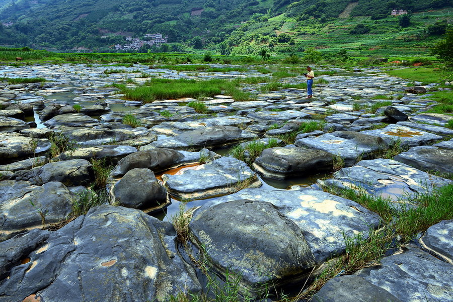 棋盘滩小景