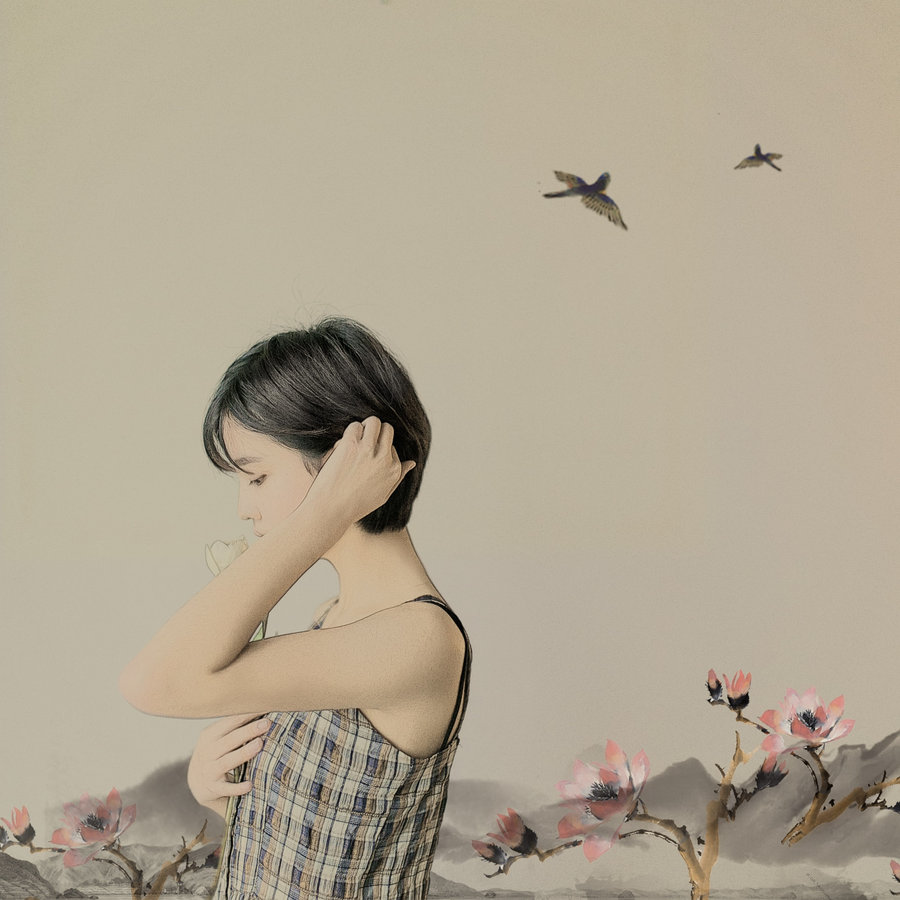 【【你的背影】Blue摄影图片】人像摄影