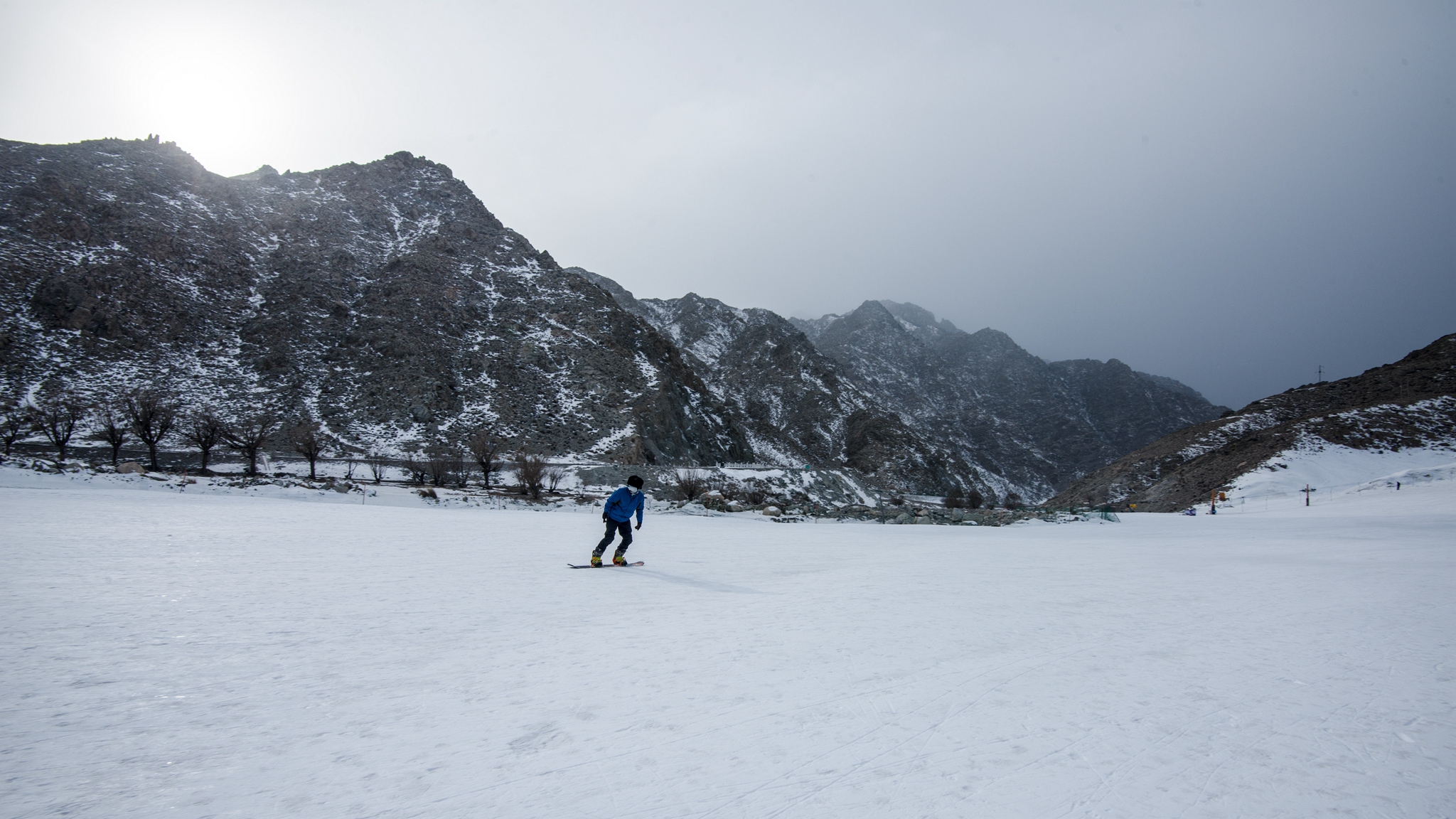 贺兰山苏峪口滑雪场