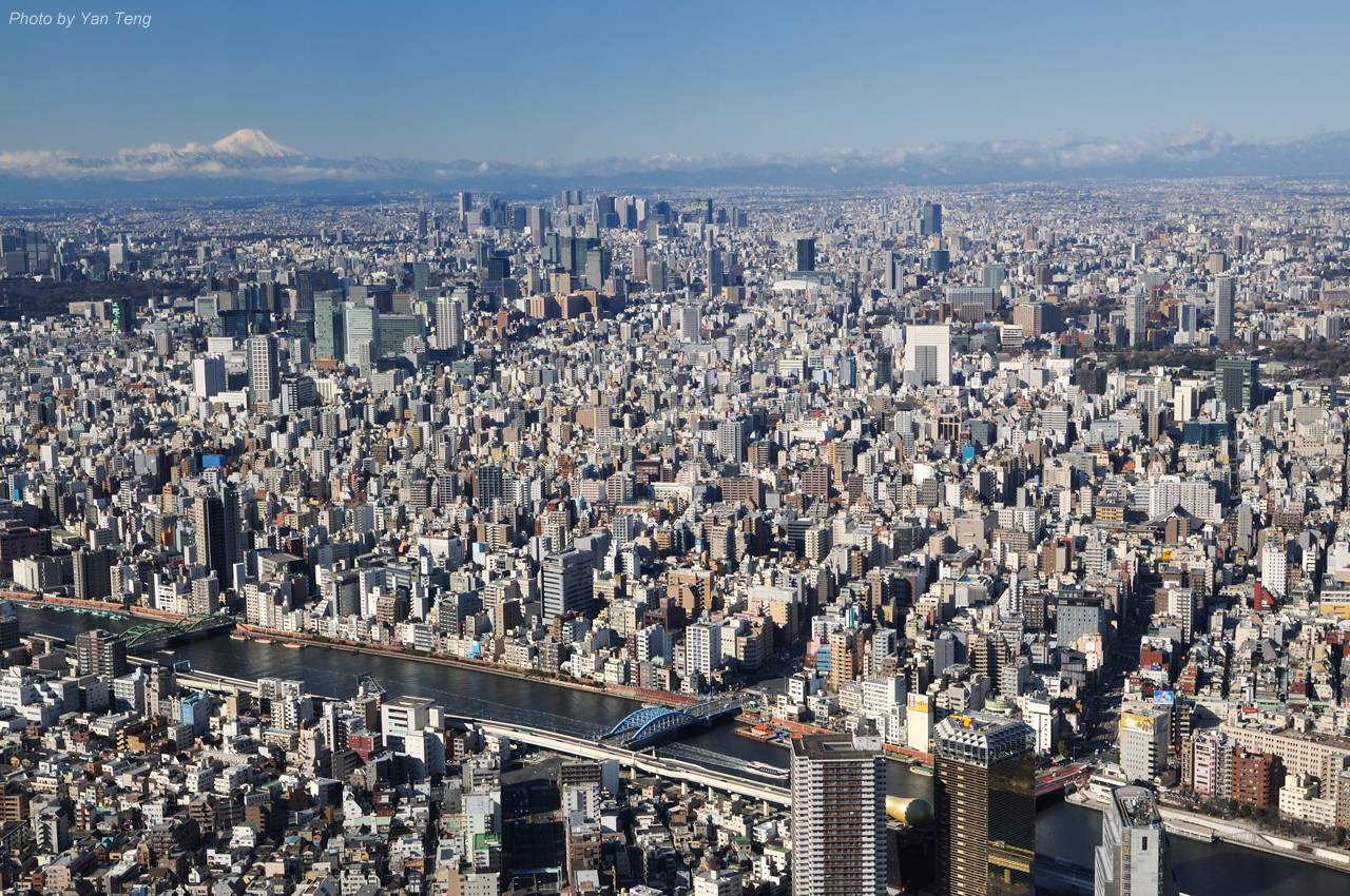 俯瞰东京