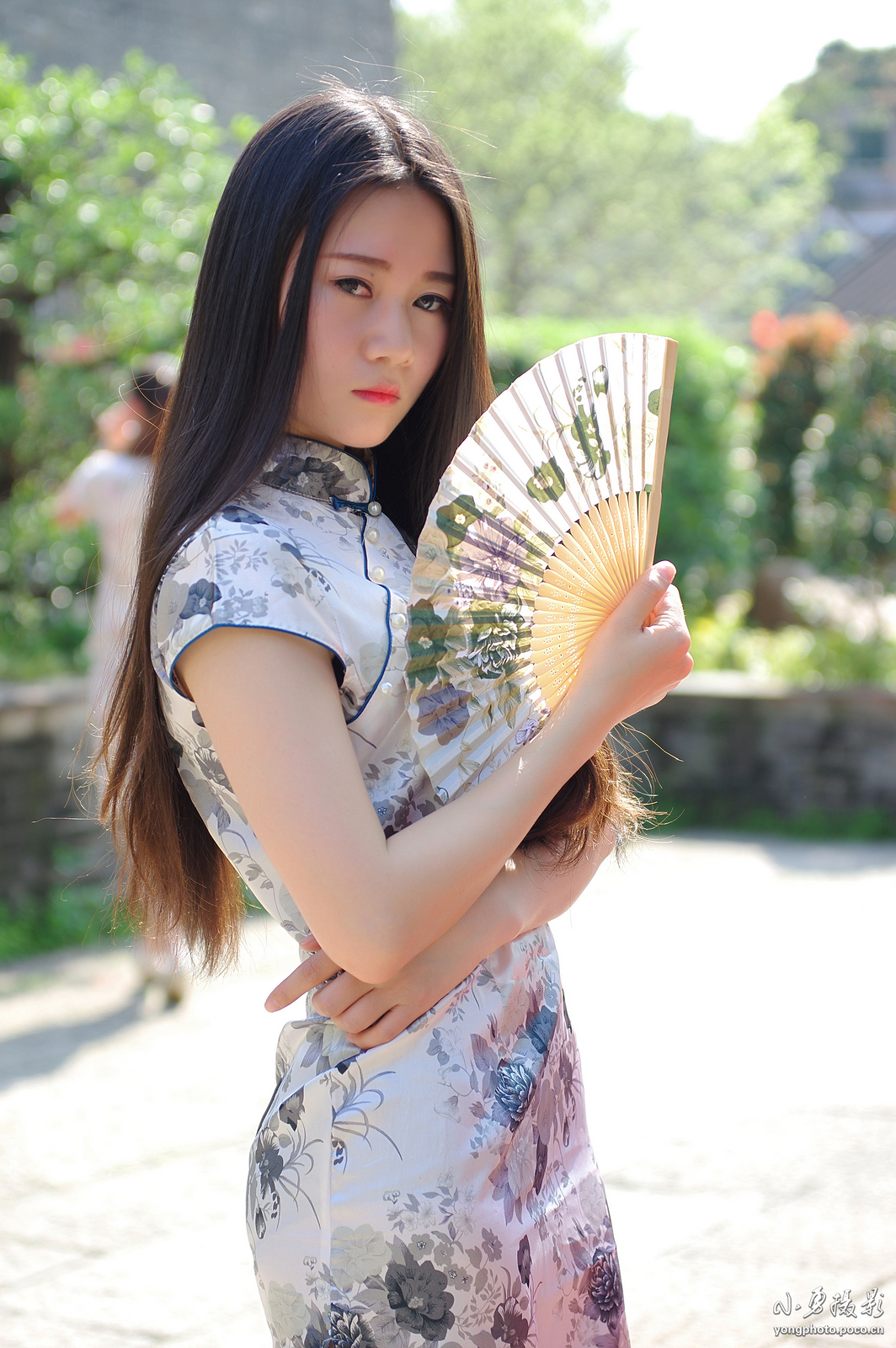 【穿旗袍的美少女摄影图片】人像摄影_小勇摄影_电脑