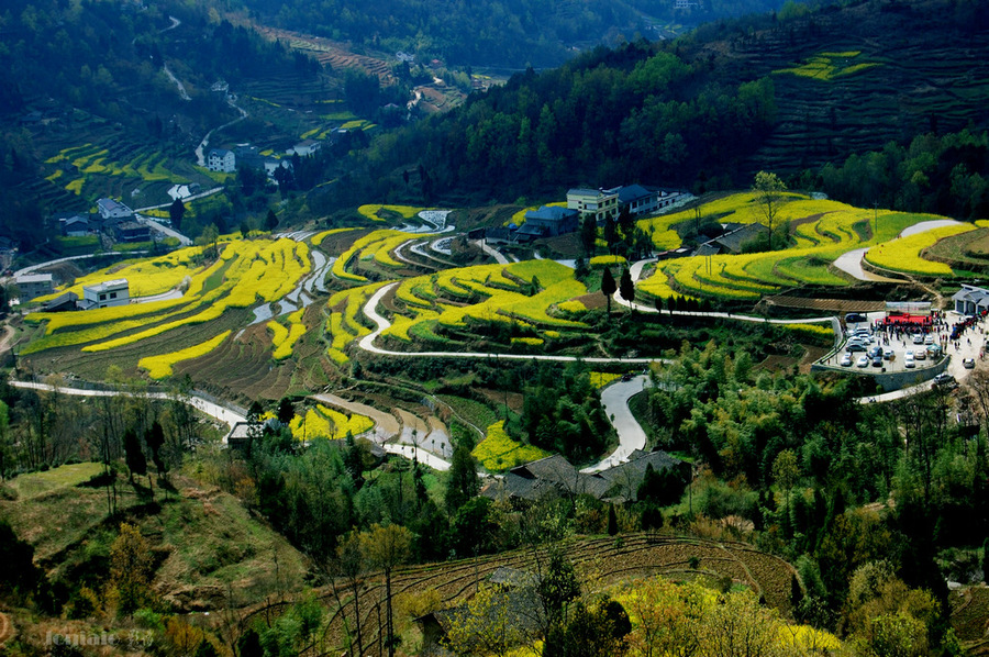 陕西汉阴凤堰古梯田