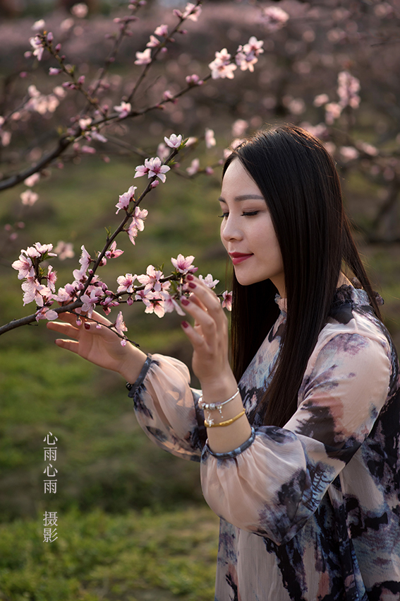 【桃花开了摄影图片】人像摄影_心雨心雨_太平洋电脑