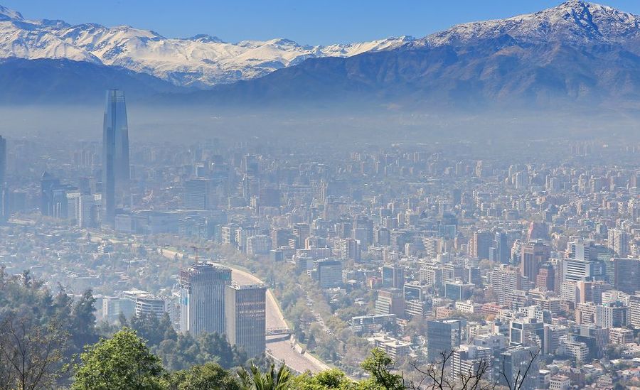 【智利首都-圣地亚哥摄影图片】风光摄影