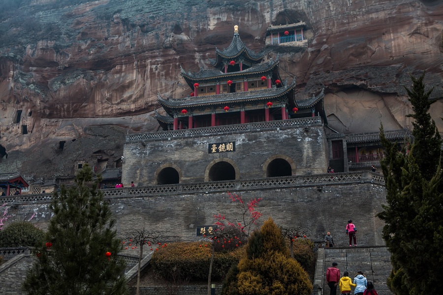 陕西彬县大佛寺