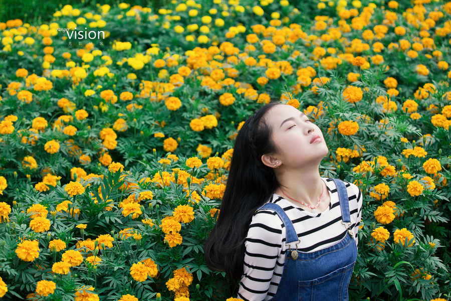 【花海与少女摄影图片】人像摄影_太平洋电脑网摄影部落