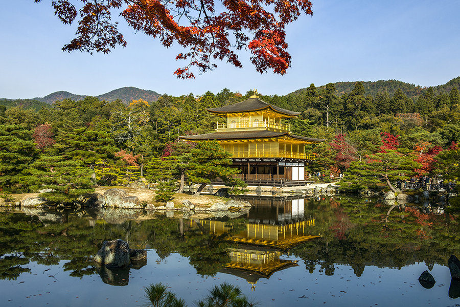 16日本之秋-京都金阁寺 (/)