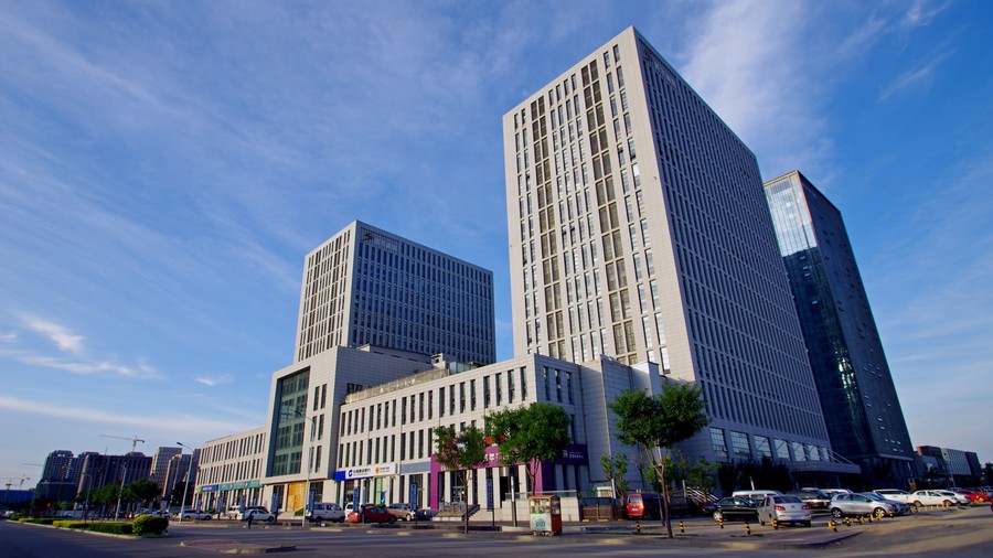 日新月异的天津小海地地区