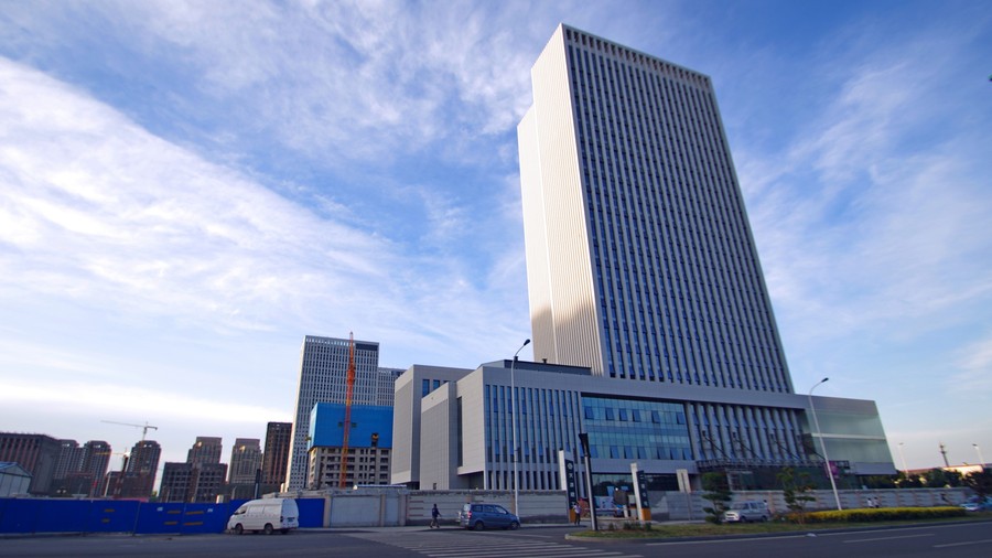 日新月异的天津小海地地区