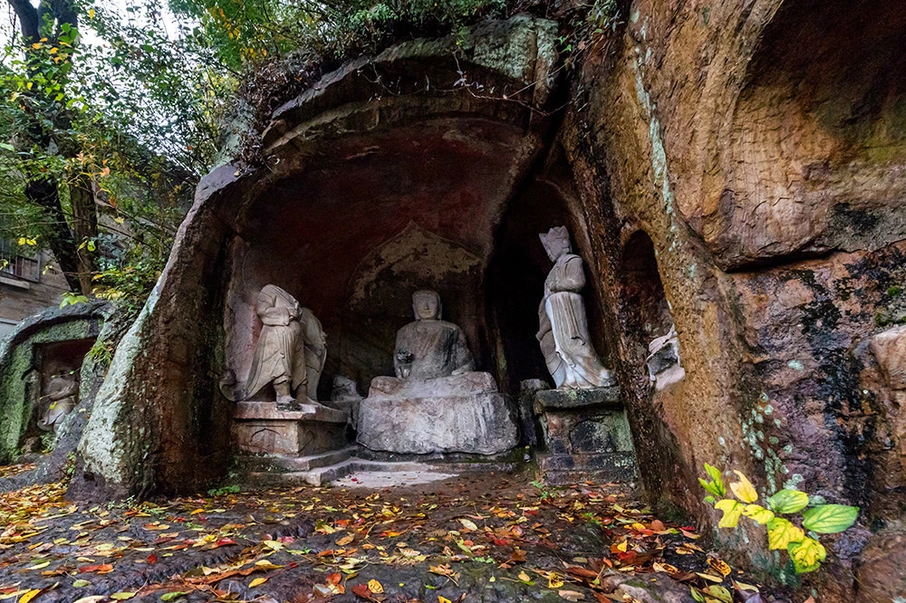 栖霞山千佛崖