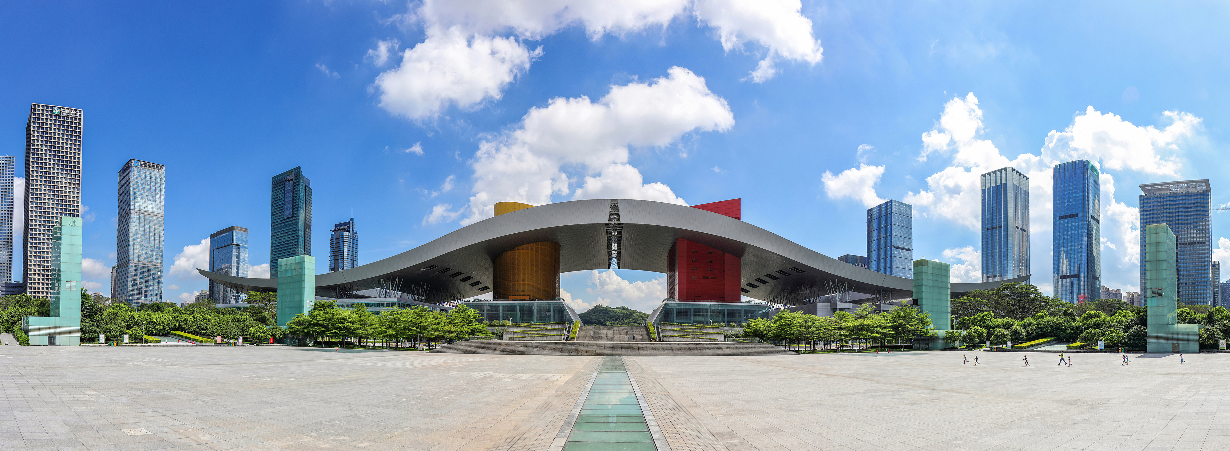 深圳市民中心广场全景