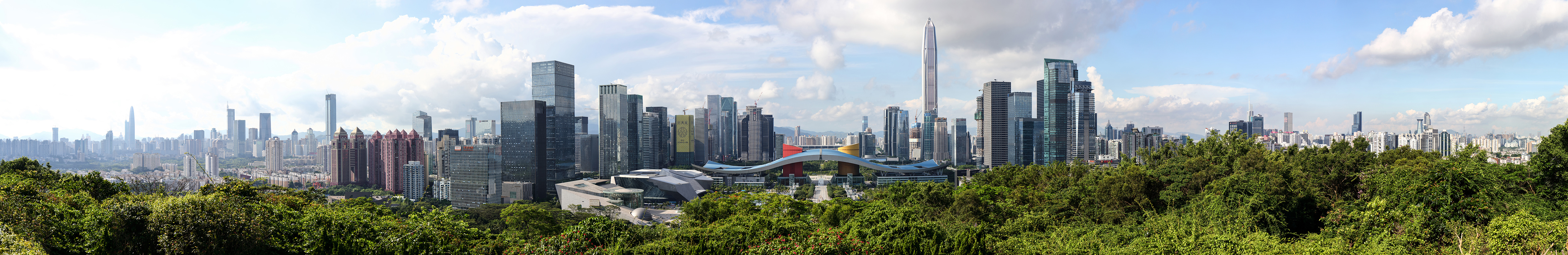 深圳市民中心广场全景