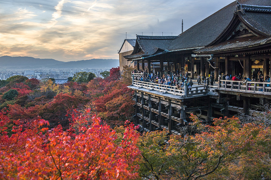 【16日本之秋-京都清水寺摄影图片】国外摄影
