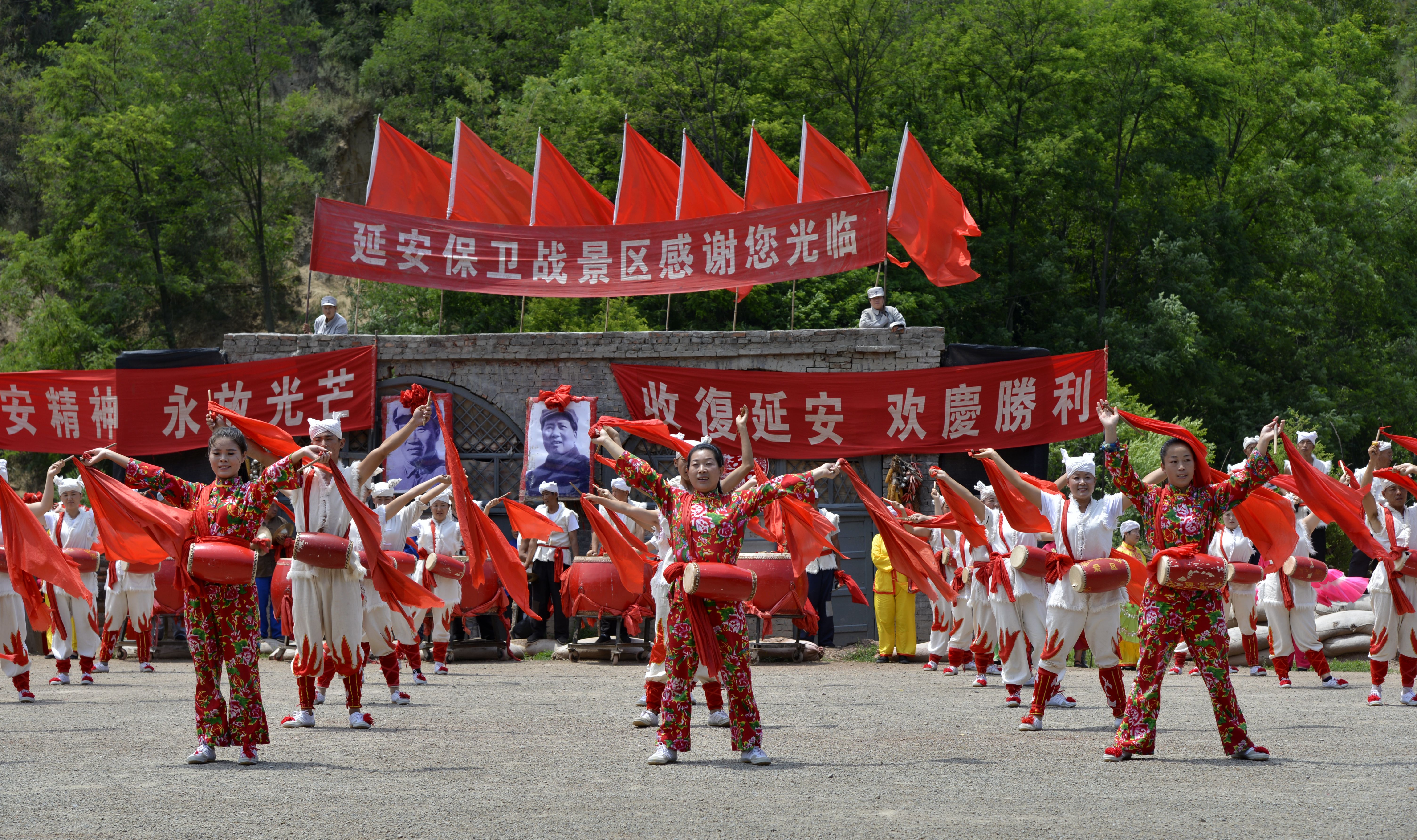 情景剧《延安保卫战》