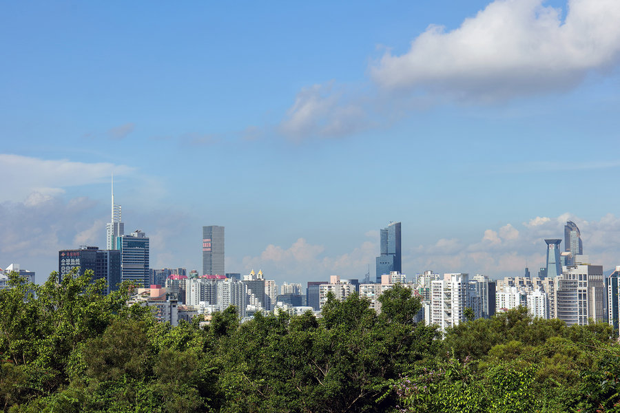 深圳莲花山公园市民中心广场共p