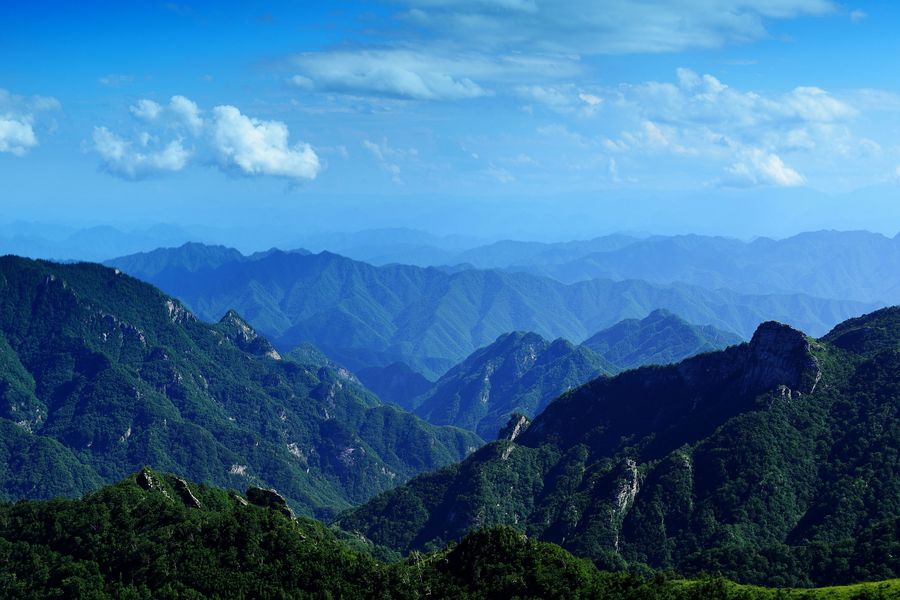 秦岭光头山