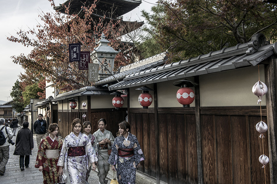 【16日本之秋-京都街拍摄影图片】风光旅游摄