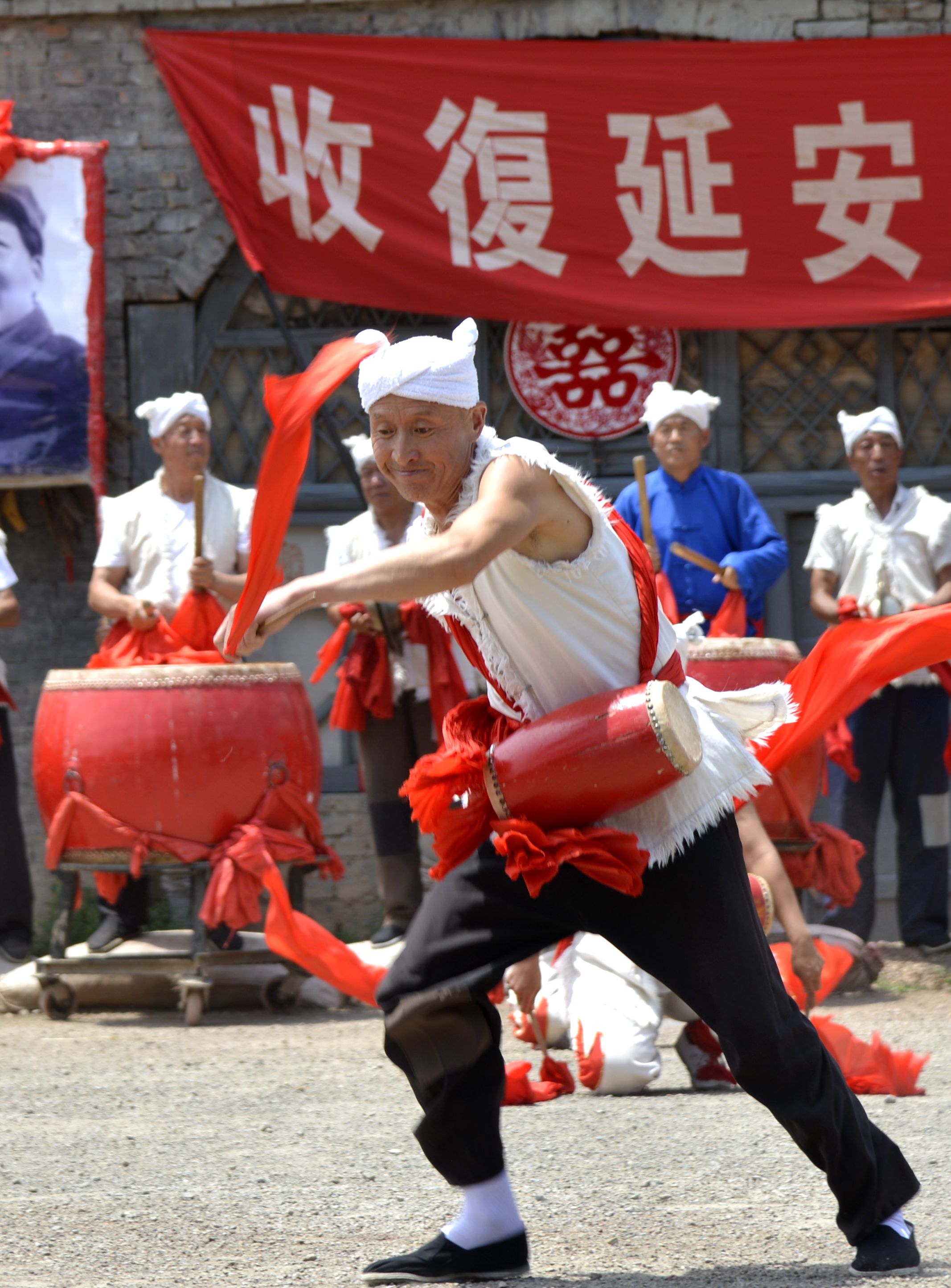 陕北安塞腰鼓