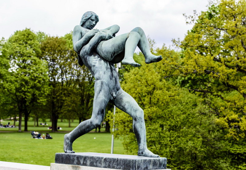 北欧游记之五(人体雕塑公园)
