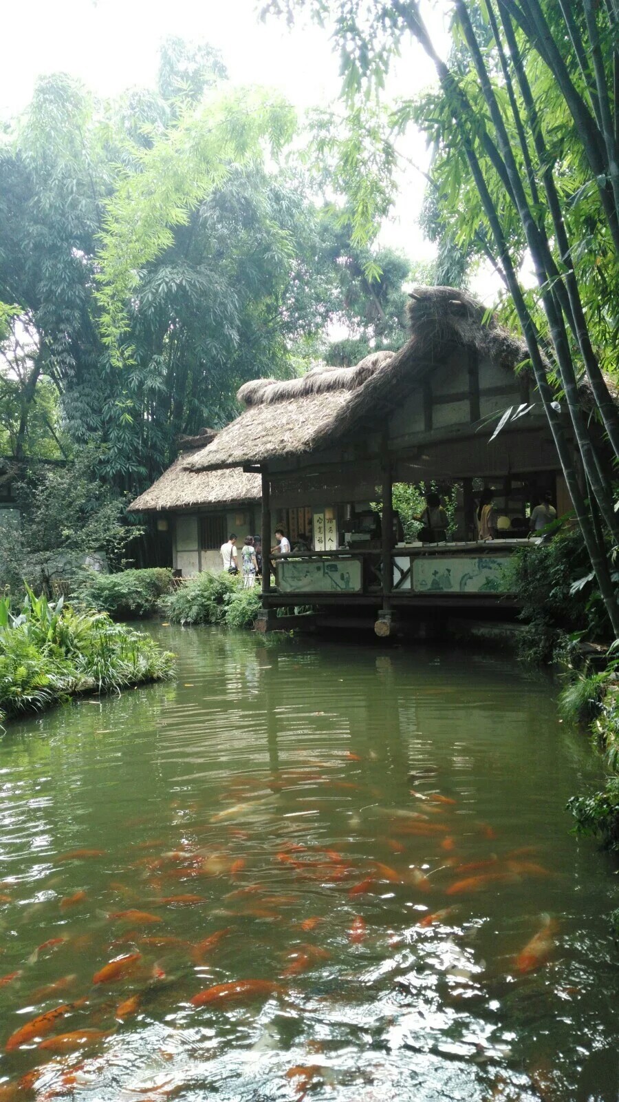 查看大图 手机看图 作品简介 杜甫草堂,又称浣花草堂,工部草堂,少陵